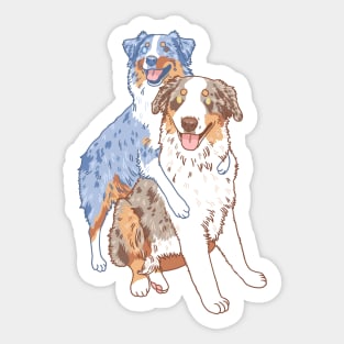 Paisley and Oliver Sticker